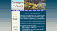 Desktop Screenshot of charlestontownship.org